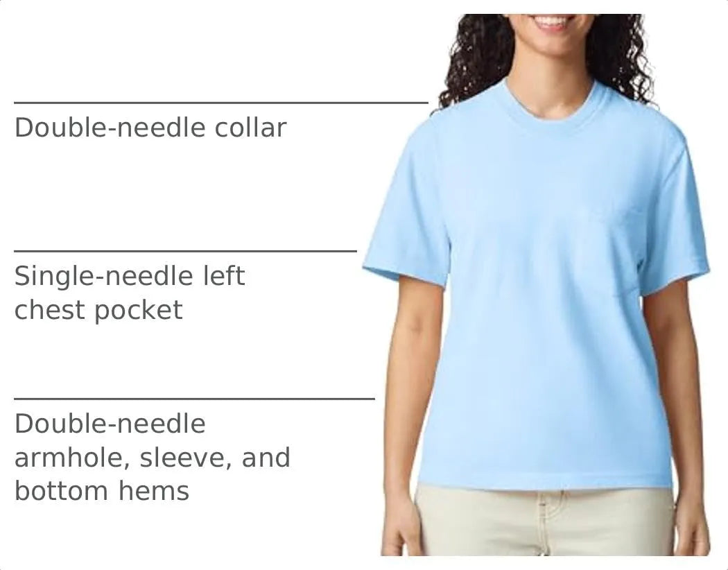 Comfort Colors Adult Short Sleeve Pocket Tee, Style 6030