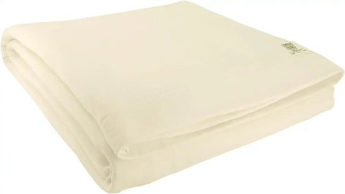 Comfort Colors Fleece Dorm Blanket, Style G15BT, Ivory (1-Pack), 50" x 60"