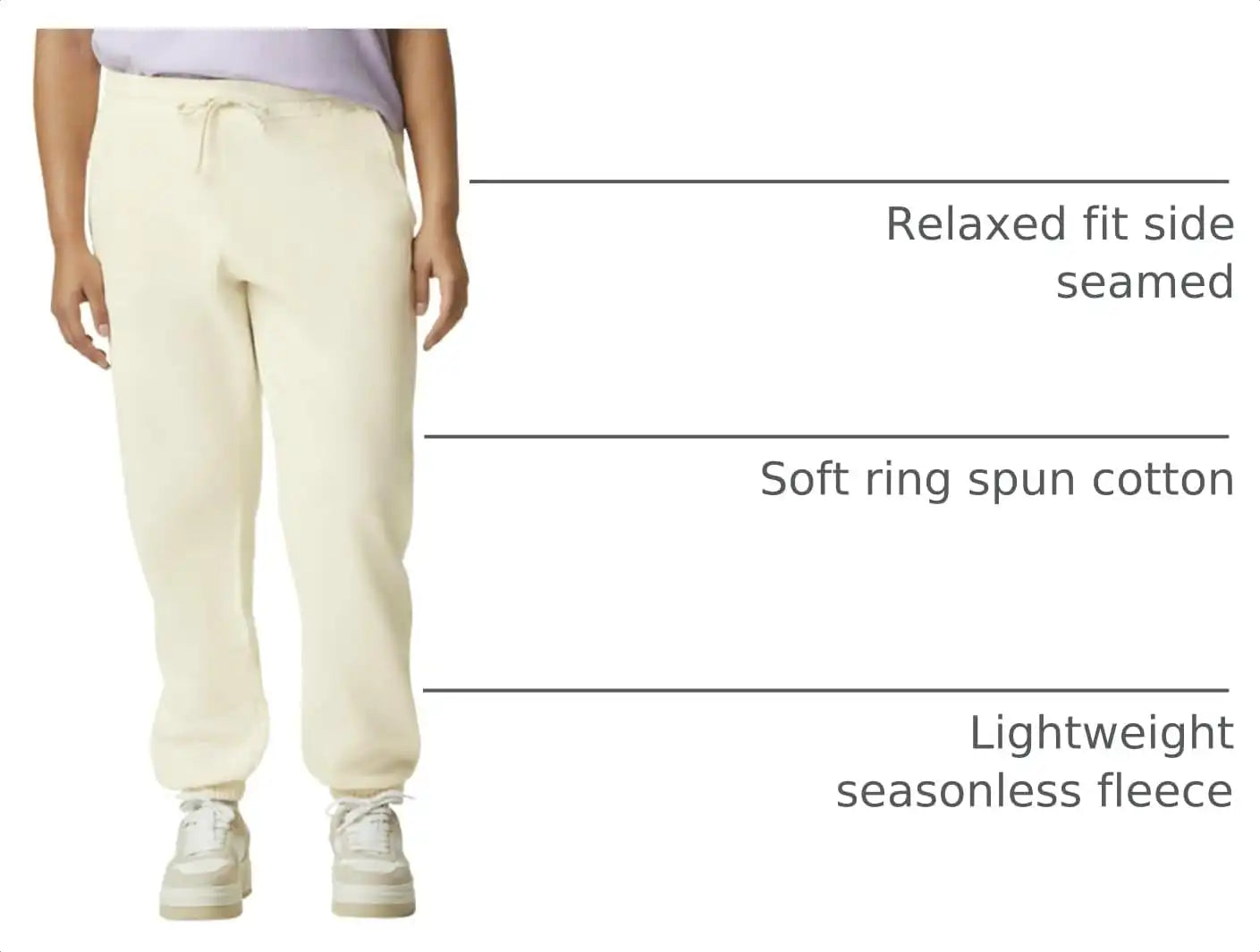 Comfort Colors Unisex-Adult Lightweight Cotton Sweatpants with Pockets, Style G1469