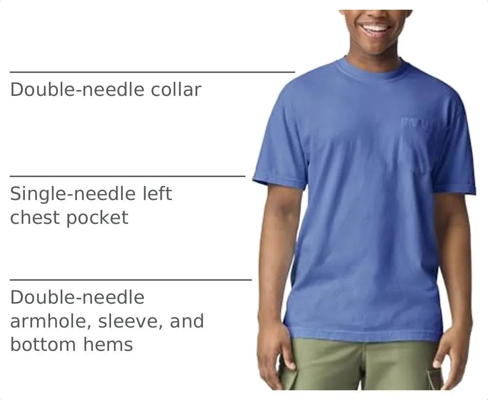 Comfort Colors Adult Short Sleeve Pocket Tee, Style 6030