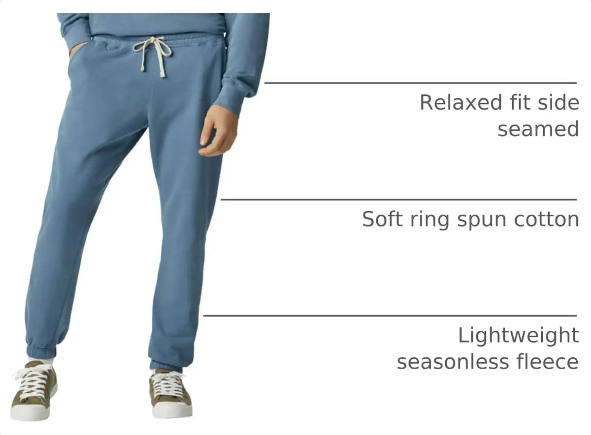 Comfort Colors Unisex-Adult Lightweight Cotton Sweatpants with Pockets, Style G1469