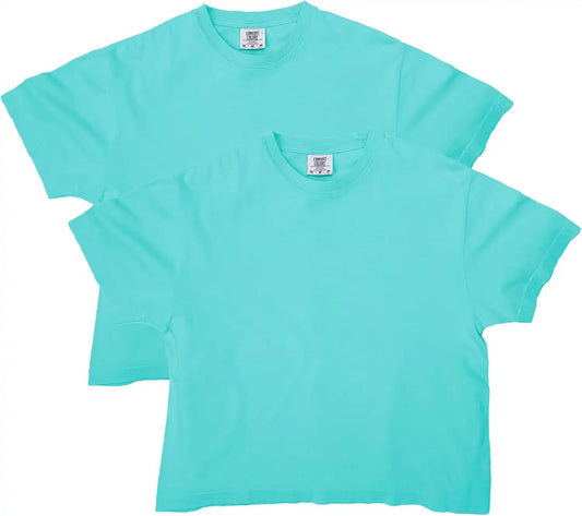 Comfort Colors Women's Heavyweight Boxy T-Shirt, Style G3023cl, 2-Pack