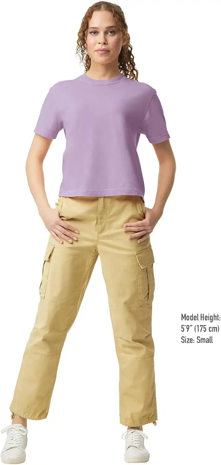 Comfort Colors Women's Heavyweight Boxy T-Shirt, Style G3023cl, 2-Pack
