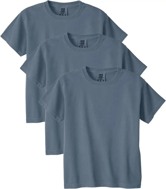 Comfort Colors Unisex-Child Ring Spun T-Shirt, 3-Pack, Style G9018