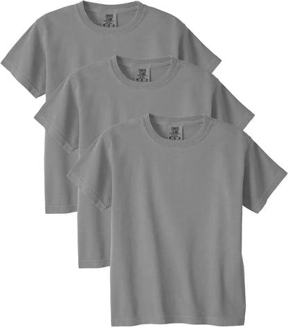 Comfort Colors Unisex-Child Ring Spun T-Shirt, 3-Pack, Style G9018