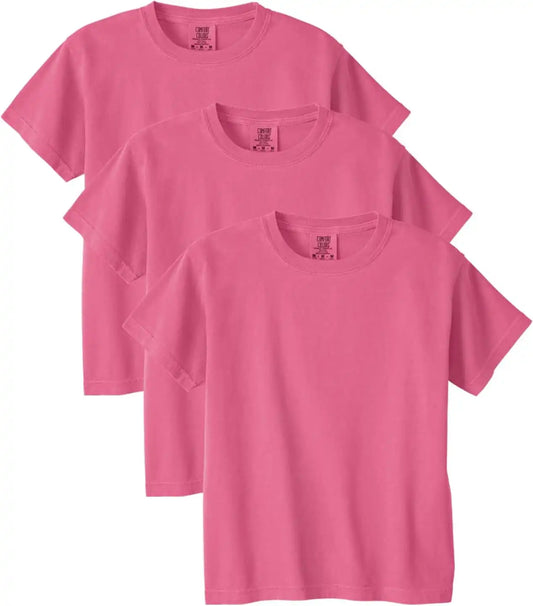 Comfort Colors Unisex-Child Ring Spun T-Shirt, 3-Pack, Style G9018