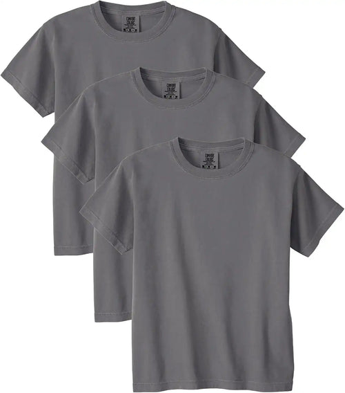 Comfort Colors Unisex-Child Ring Spun T-Shirt, 3-Pack, Style G9018