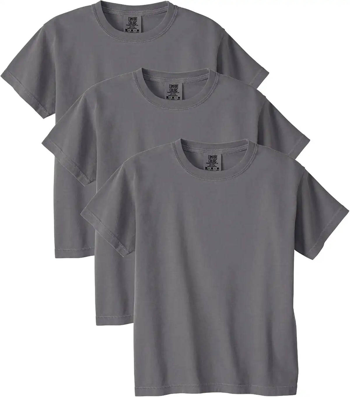 Comfort Colors Unisex-Child Ring Spun T-Shirt, 3-Pack, Style G9018