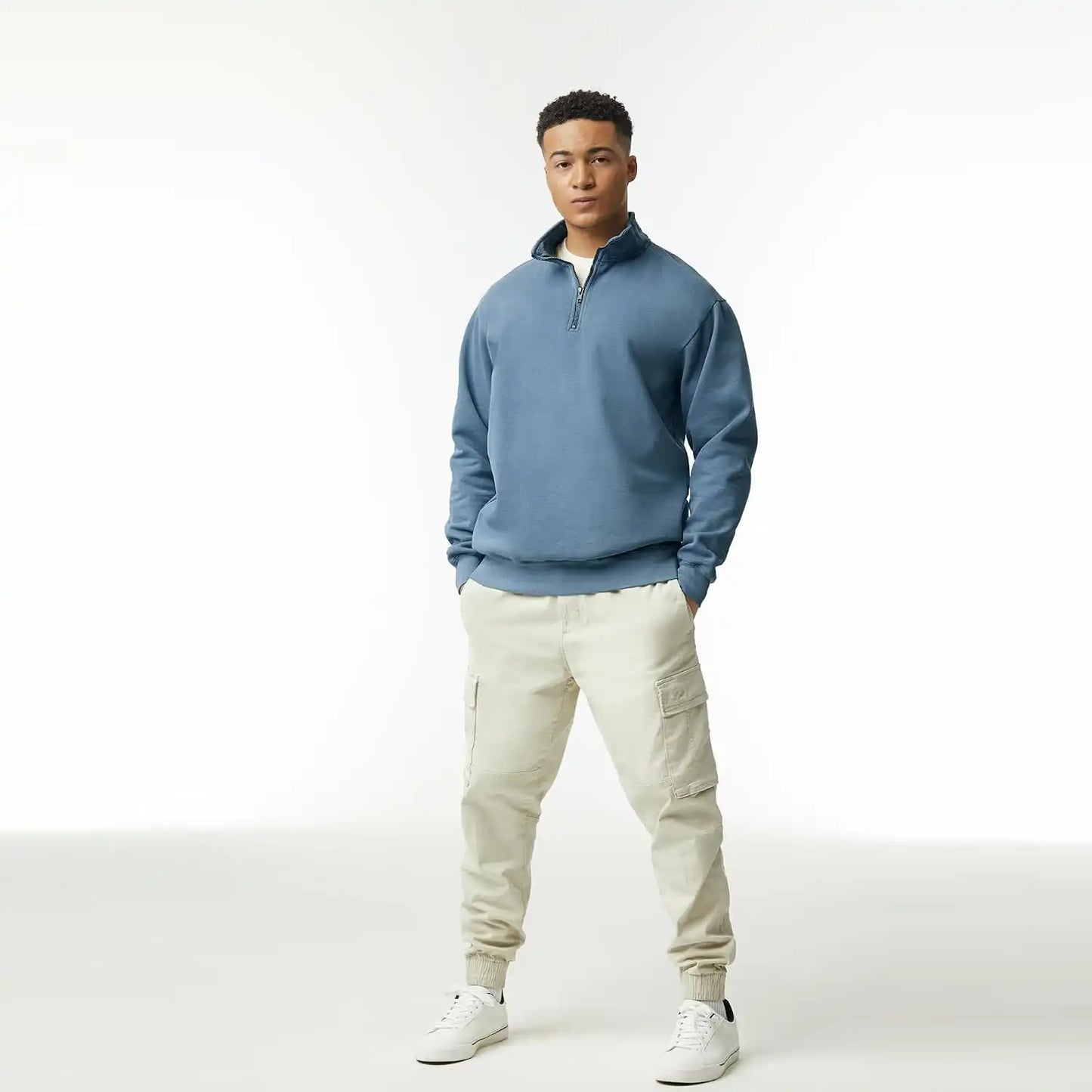 Comfort Colors Adult 1/4 Zip Sweatshirt, Style 1580