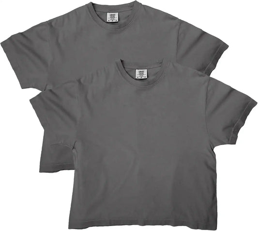 Comfort Colors Women's Heavyweight Boxy T-Shirt, Style G3023cl, 2-Pack
