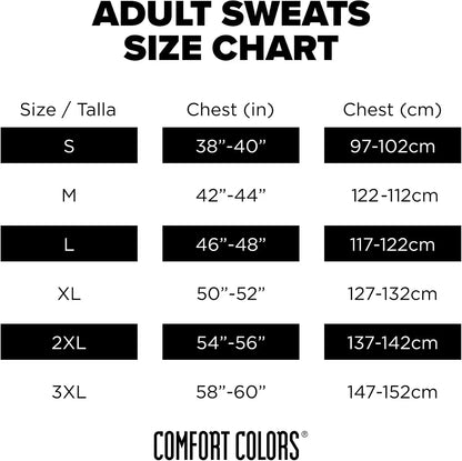 Comfort Colors Adult 1/4 Zip Sweatshirt, Style 1580