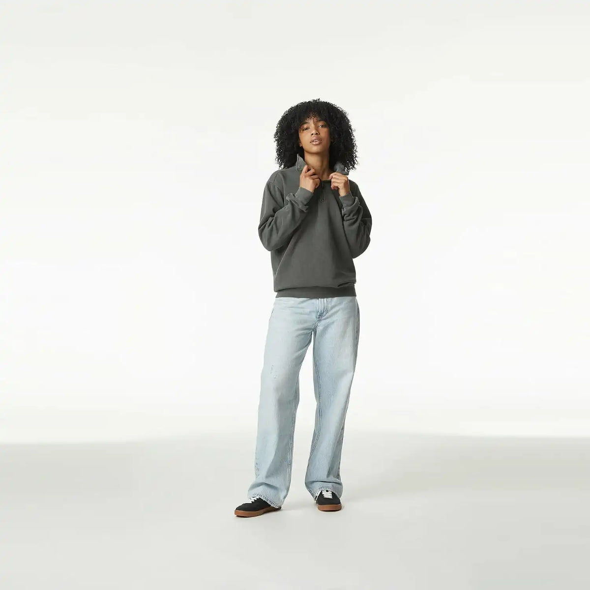 Comfort Colors Adult 1/4 Zip Sweatshirt, Style 1580