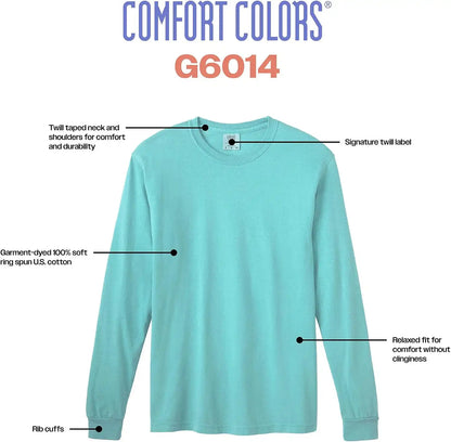 Comfort Colors Unisex Adult Long Sleeve Tee, Style G6014