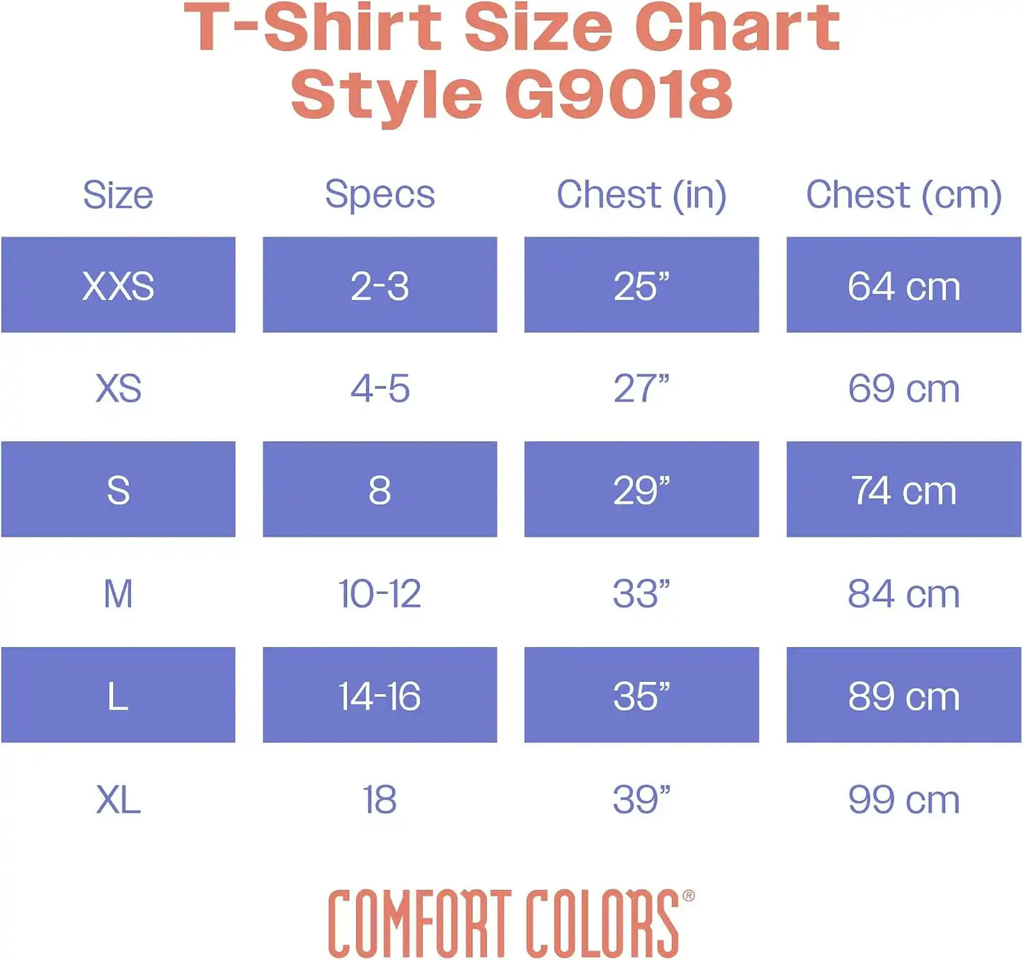 Comfort Colors Unisex-Child Ring Spun T-Shirt, 3-Pack, Style G9018