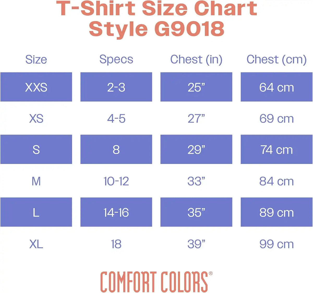 Comfort Colors Unisex-Child Ring Spun T-Shirt, 3-Pack, Style G9018