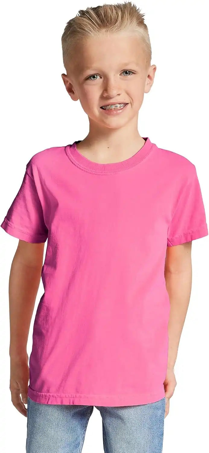 Comfort Colors Unisex-Child Ring Spun T-Shirt, 3-Pack, Style G9018
