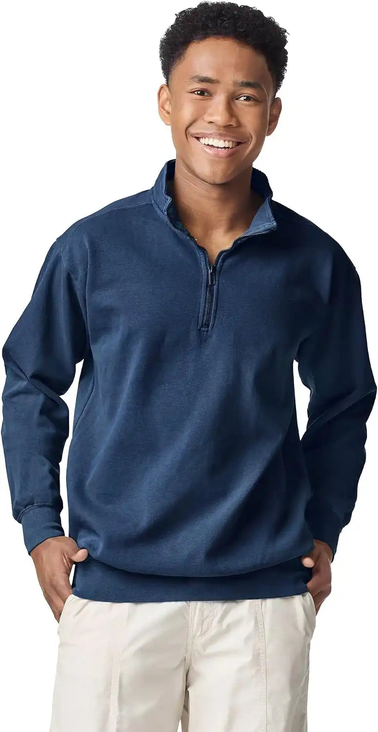 Comfort Colors Adult 1/4 Zip Sweatshirt, Style 1580
