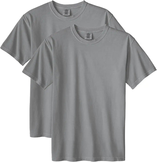 Comfort Colors Adult Heavyweight Short Sleeve Tee, Style G1717/G1745, Multipack