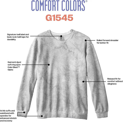 Comfort Colors Adult Crewneck Sweatshirt, Style 1566/1545